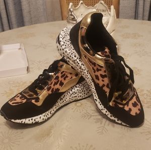 Steve Madden Bena Leopard Sneakers